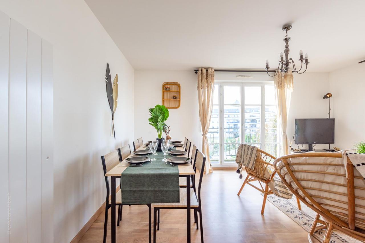Luxe Flat For 7 - Fairytale Factory Bussy-Saint-Georges Exterior foto